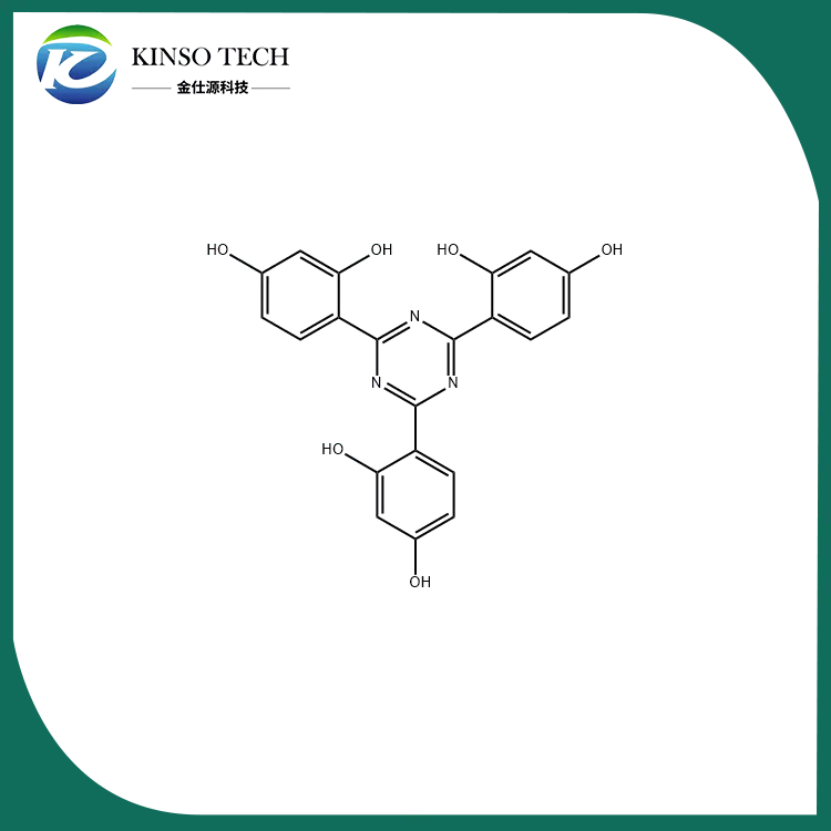 2,4,6-tris (2,4-di-hidroxifenil) -1,3,5-triazina CAS 2125-23-7