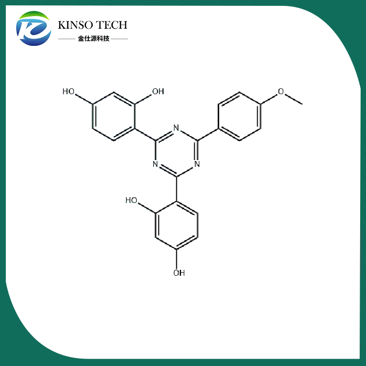 2- (4-metoxifenil) 4,6-bis- (2,4-di-hidroxifenil) -1,3,5-triazina CAS 1440-00-2
